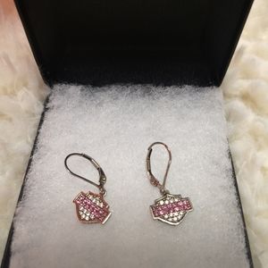 Harley Davidson earrings